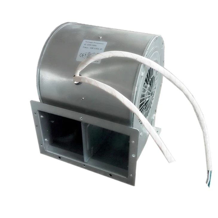 Metal blower fan for range hood
